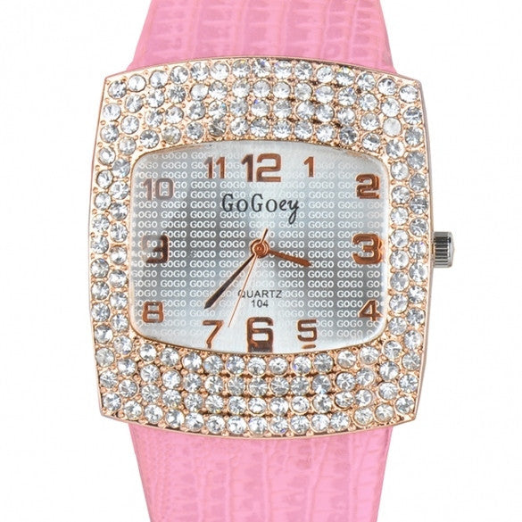 Women Rhinestone Crystal Wristwatches