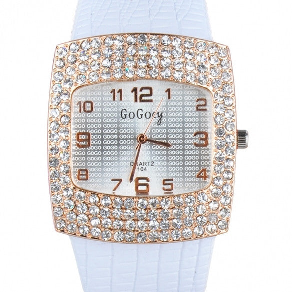 Women Rhinestone Crystal Wristwatches