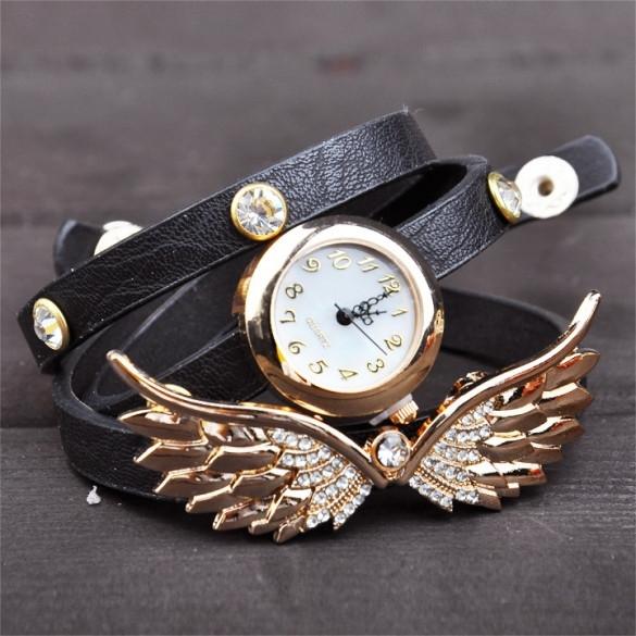 Wing Bracelet Watch Quartz Movement Wrist Women Watch