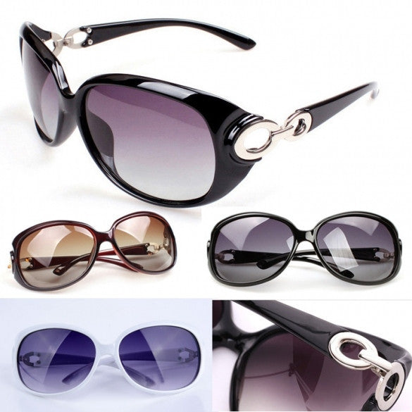 New Fashion Women&#039;s Sun Glasses Retro Designer Big Frame Sunglasses 3 Colors CaF