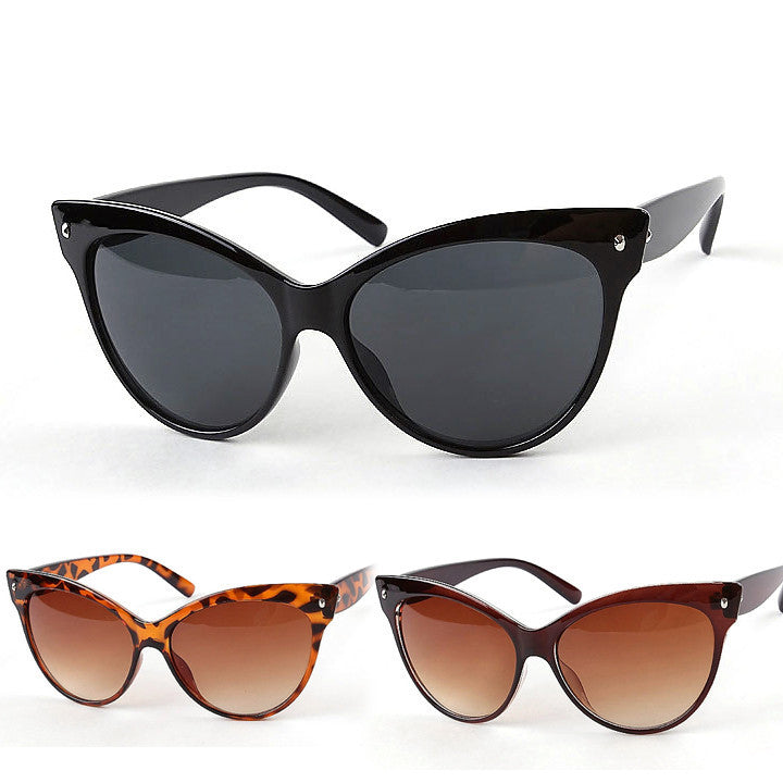 New Eyewear Women's Retro Vintage Shades Fashion Oversized Designer Sunglasses