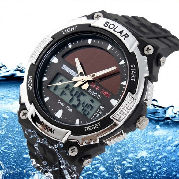 New Wrist Watch Sport Watches Men's Luxury Outdoor Water-Resistant LCD Watch - May Your Fashion - 3
