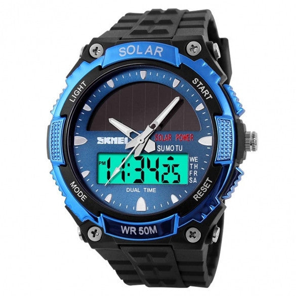 New Wrist Watch Sport Watches Men's Luxury Outdoor Water-Resistant LCD Watch - May Your Fashion - 4