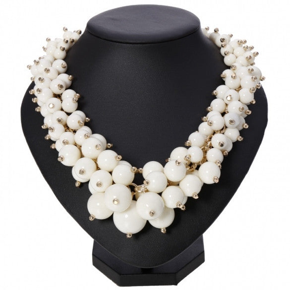 Hot Fashion Women's Candy Color Multi-chain Long Necklace Pendant