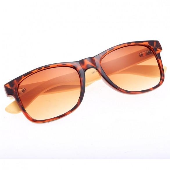 New Fashion Sunglasses Eyewear Vintage Style Casual Bamboo Leg Sunglasses