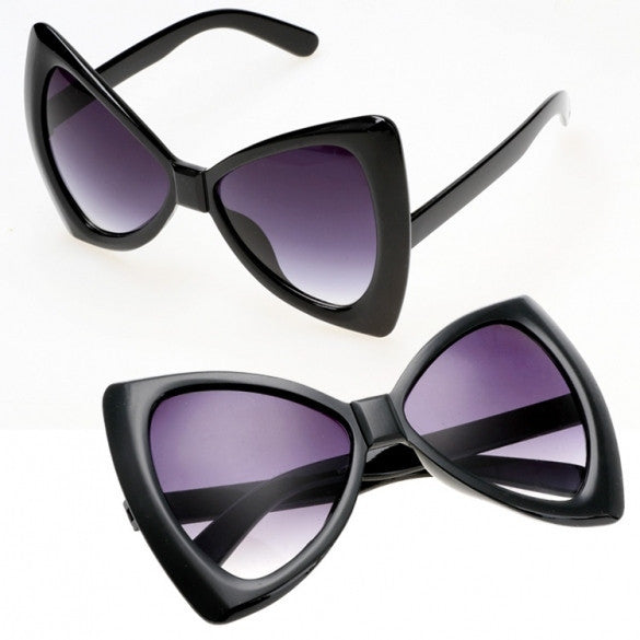 New Fashion Women's European Style Sunglasses Bowknot Frame Big Lens Eyewear Shades Glasses