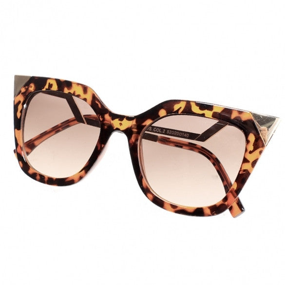 New Fashion Women's Vintage Style Retro Sunglasses Square Frame Big Lens Eyewear Shades Glasses