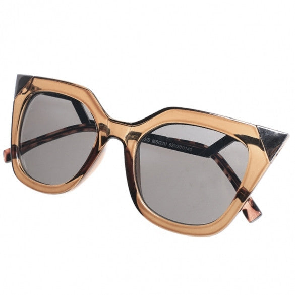 New Fashion Women's Vintage Style Retro Sunglasses Square Frame Big Lens Eyewear Shades Glasses