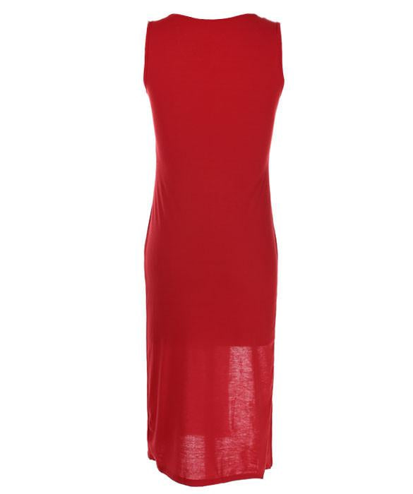 Side Slit Sleeveless Bodycon Party Short Tank Dress - MeetYoursFashion - 7
