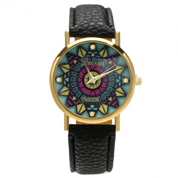 New Fashion Women Casual Retro Style Wristwatch Alloy Elegant Quartz Watch - May Your Fashion - 2
