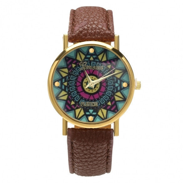New Fashion Women Casual Retro Style Wristwatch Alloy Elegant Quartz Watch - May Your Fashion - 4
