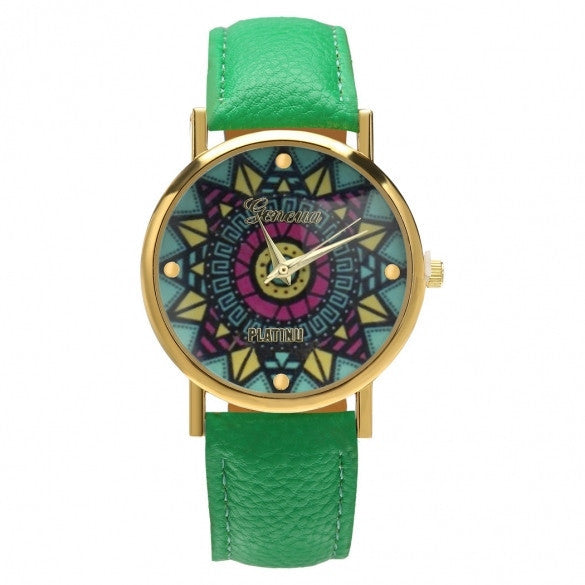 New Fashion Women Casual Retro Style Wristwatch Alloy Elegant Quartz Watch - May Your Fashion - 5