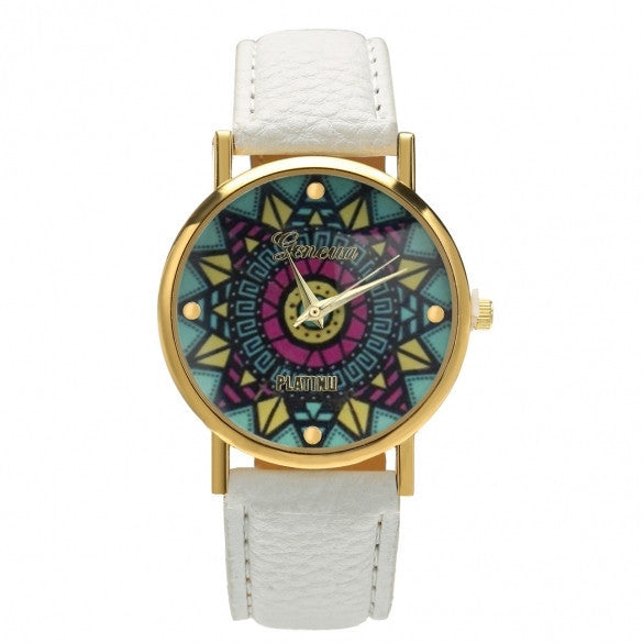 New Fashion Women Casual Retro Style Wristwatch Alloy Elegant Quartz Watch - May Your Fashion - 6