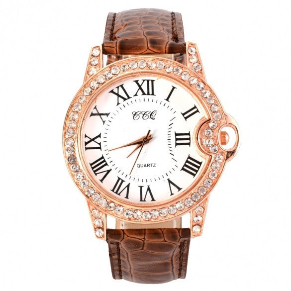 Hot Fashion Practical 6 Colors Adjustable Synthetic Leather Strap Women Watches - May Your Fashion - 4
