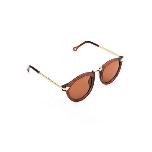 Hot Fashion Retro Unisex Glass Full Frame Sunglasses