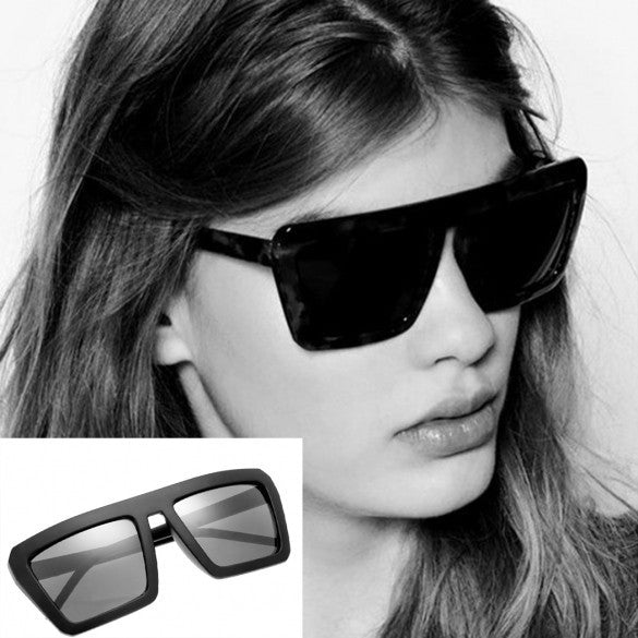 Vintage Style Unisex Square Polarized Sunglasses Glasses Eyewear Plastic Frame