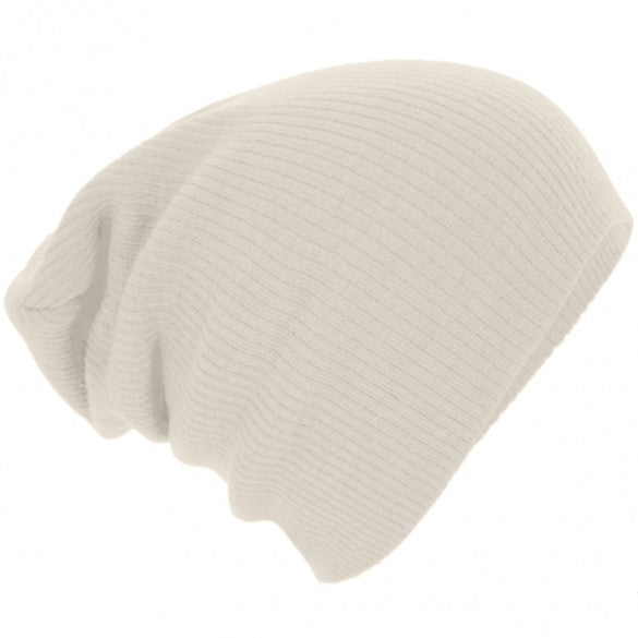 Fashion European Style Autumn Winter Unisex Knit Crochet Warm Beanie Hat Oversized Slouch Cap