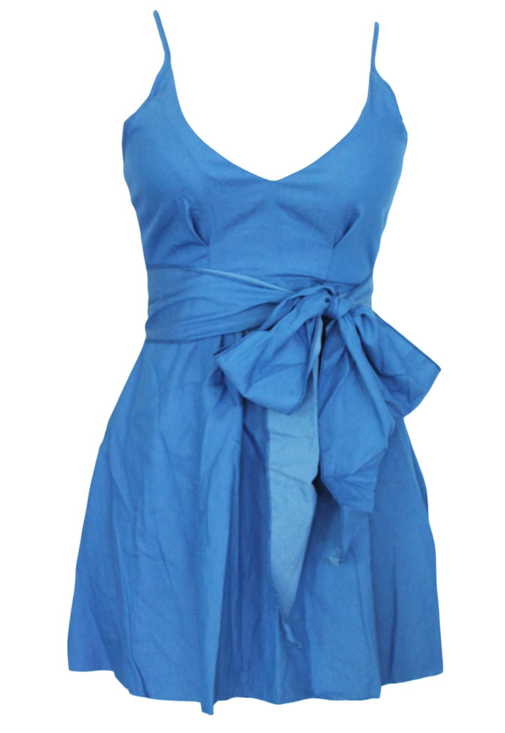 Deep V-neck Straps Short Slim Dress - MeetYoursFashion - 4
