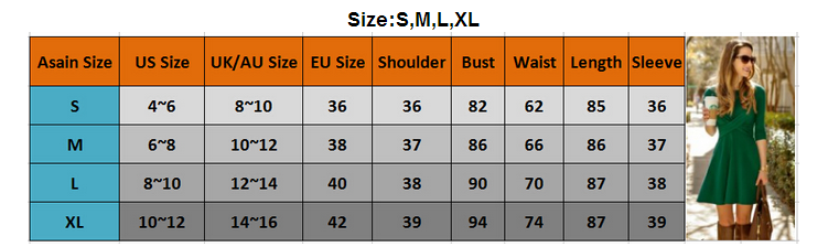 Fashion Cross Long Sleeve Scoop Short A-Line Dress