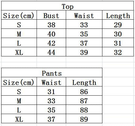 Pure Color Falbala Brief Paragraph Top And Pencil Pants Set