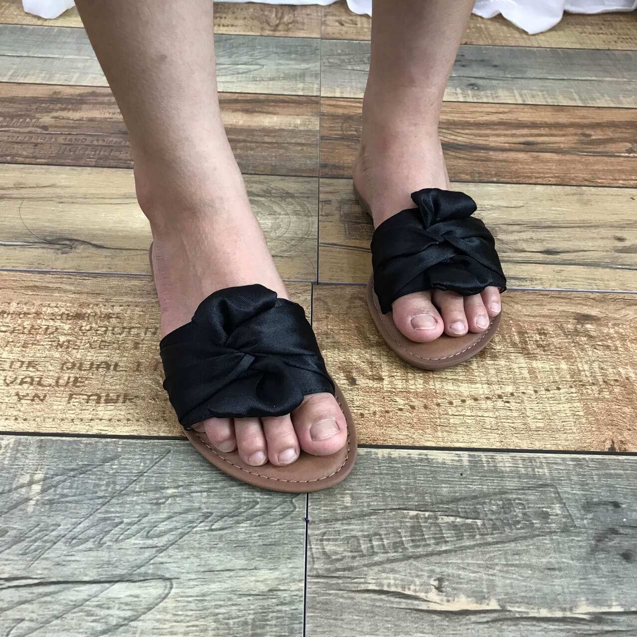 Summer Flat Slide Open Toe Sandals