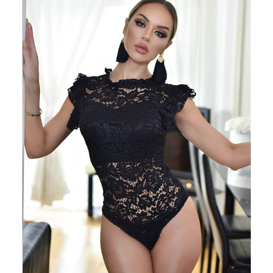 Lace See Through Summer Bodysuits