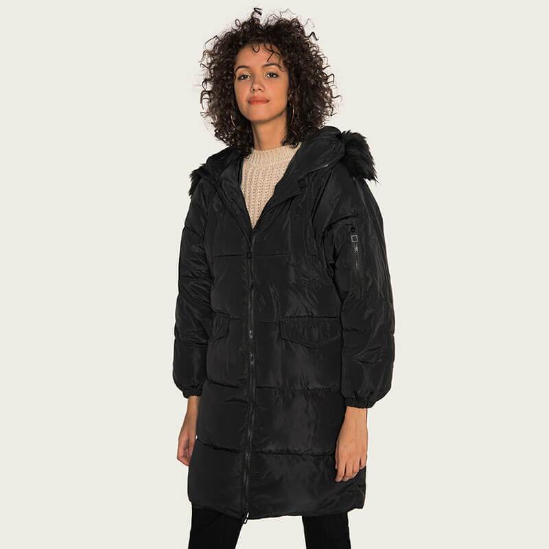 Solid Hollister Down Coat