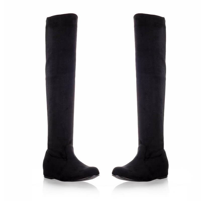 Inside Wedge Over the Knee Boots