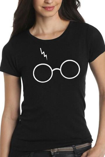 Scoop Sunglasses Print Short Sleeves Regular T-shirt