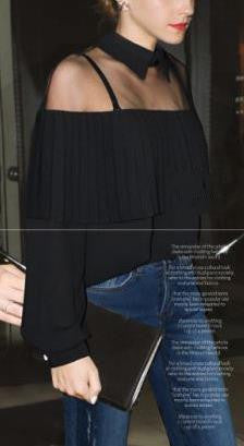 Gauze Chiffon Patchwork Turn-down Collar Long Sleeves Blouse