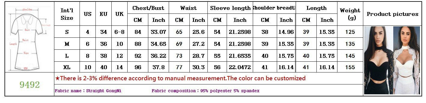 High Neck Pure Color Lace Long Sleeves Short Crop Top