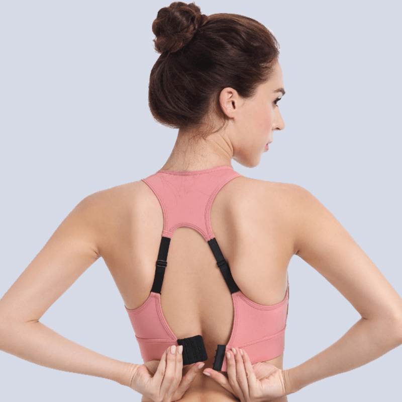 Sports Plain Bra Cutout Underwear Tank Tops