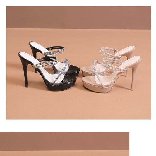 Ethereal Sandals | Single-Strap Sandals | Water-Drop Sandals
