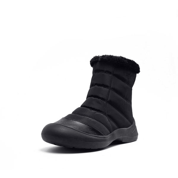 Winter Low Heel Round Toe Ankle Boots 