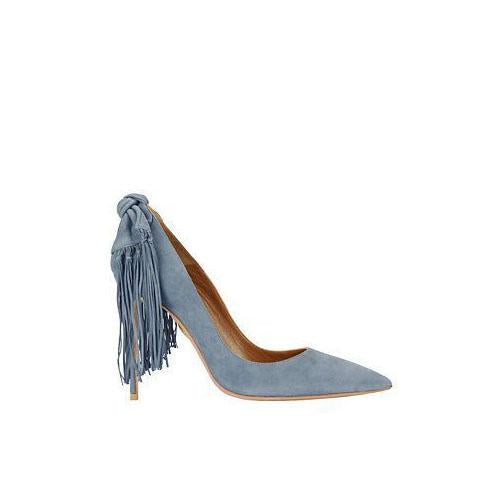 Tassels Low Cut Pointed Toe High Heels Party Shoes